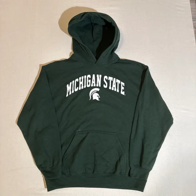 Michigan State Spartans Green Hoodie Size S/M