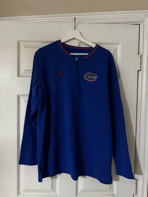 Jordan Florida Gators Dri-FIT Half-Zip Top Size L