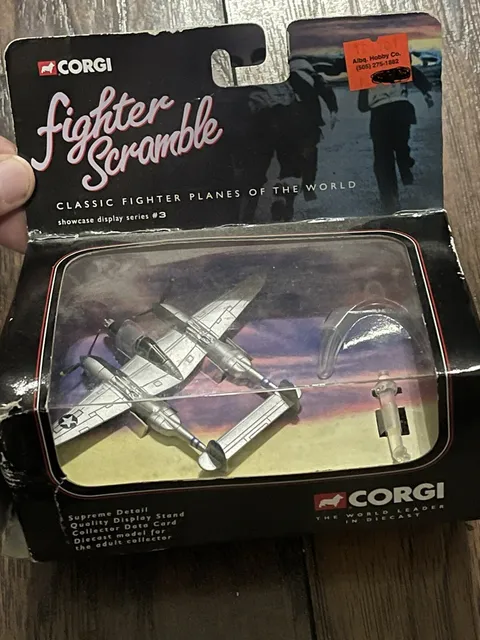Corgi P-38 Lighting Fighter Scramble CS 90021