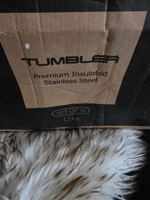 Tumbler Premium Insulated Stainless Steel 12 oz Set of 16