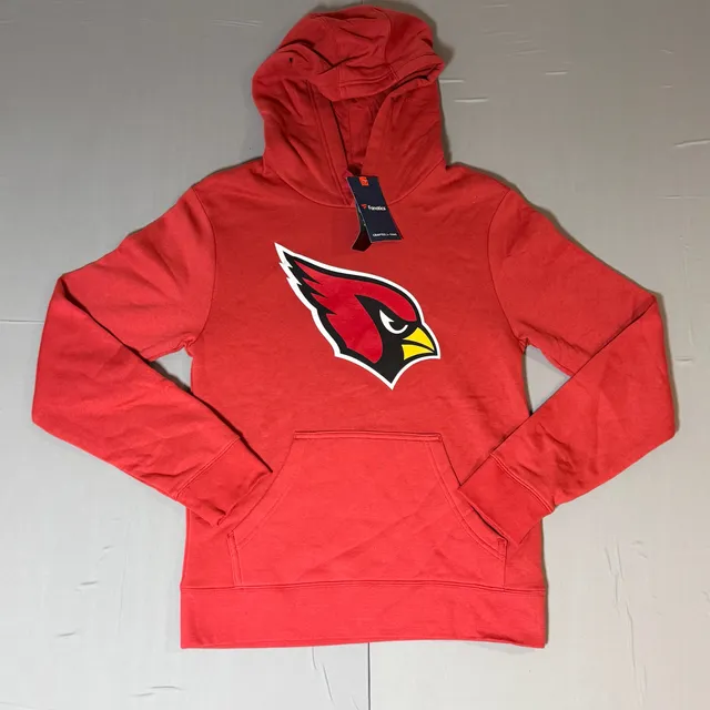 Fanatics Arizona Cardinals Hoodie Size S Red NFL Pullover