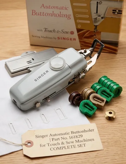 Singer Automatic Buttonholer Part No. 161829 Touch and Sew Set