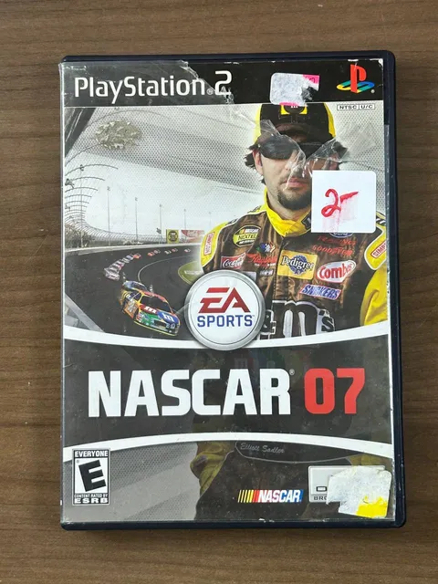 NASCAR 07 Sony PlayStation 2 PS2 2006 Racing Game Disc Case No Manual