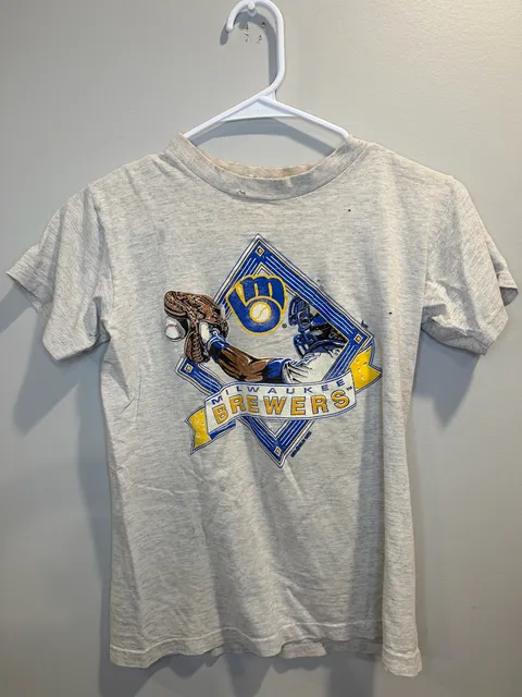 Russell Athletic Milwaukee Brewers 1992 T-Shirt Youth Large