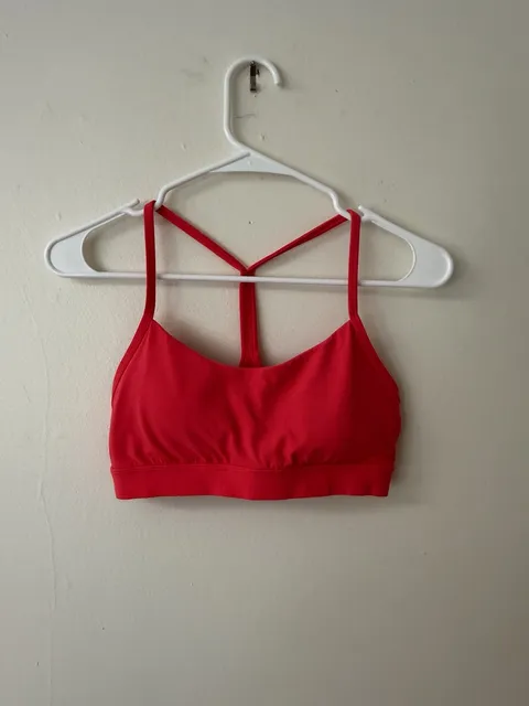 Lululemon Free To Be Bra Hot Pink Sports Bra