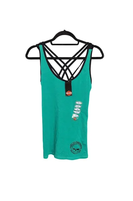 Harley-Davidson Tank Top Size M Green