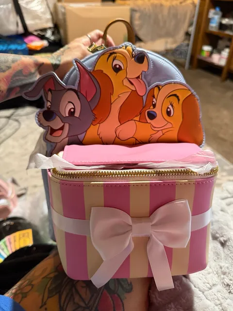 Loungefly Lady And The Tramp Pop-Up Mini Backpack