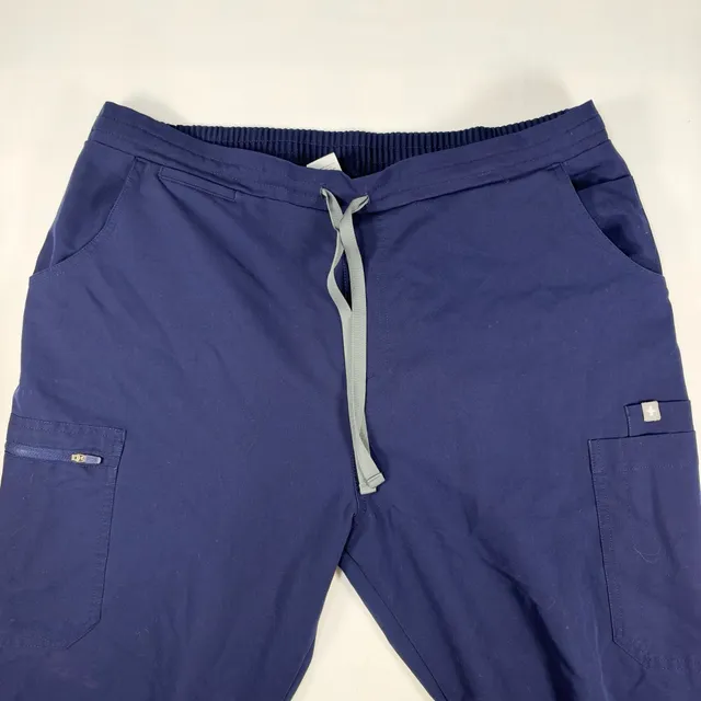 FIGS Scrub Pants Navy Blue Size L