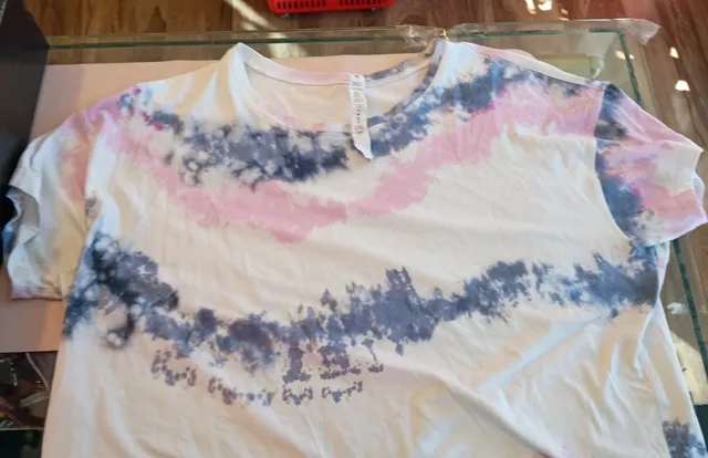 Lululemon Tie Dye T-Shirt Size 8 Pima Cotton