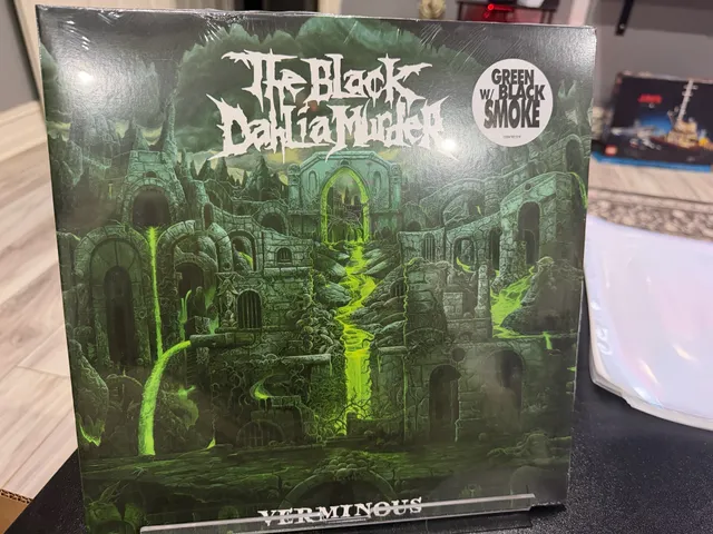 The Black Dahlia Murder Verminous Vinyl LP Green W/ Black Smoke
