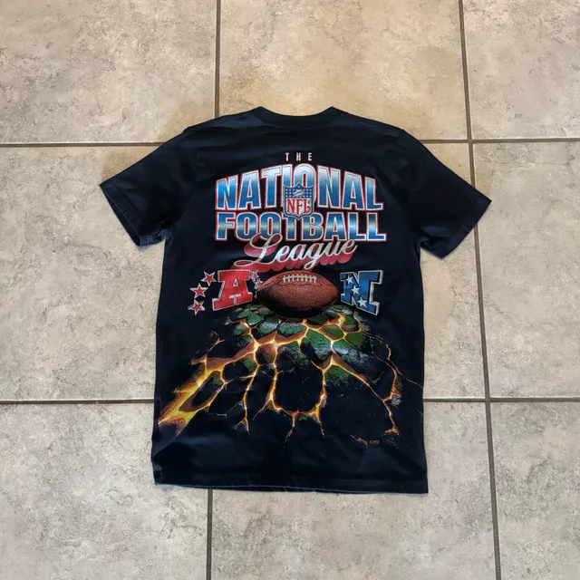 NFL National Football League T-Shirt Black Graphic Tee