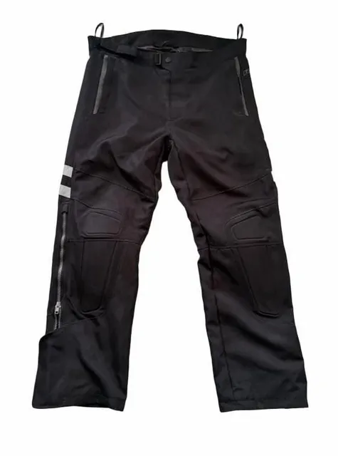 REV'IT! Motorcycle Pants Size XXL Black CE Armor Riding Trousers