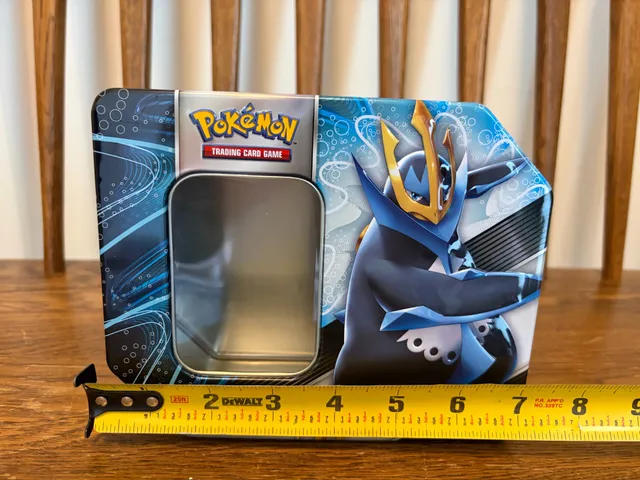 Pokemon TCG V Strikers Tin Empoleon V Empty Trading Card Tin