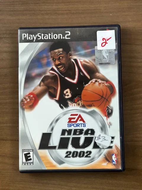 NBA Live 2002 PS2 CIB Complete Disc Manual Case EA Sports Basketball