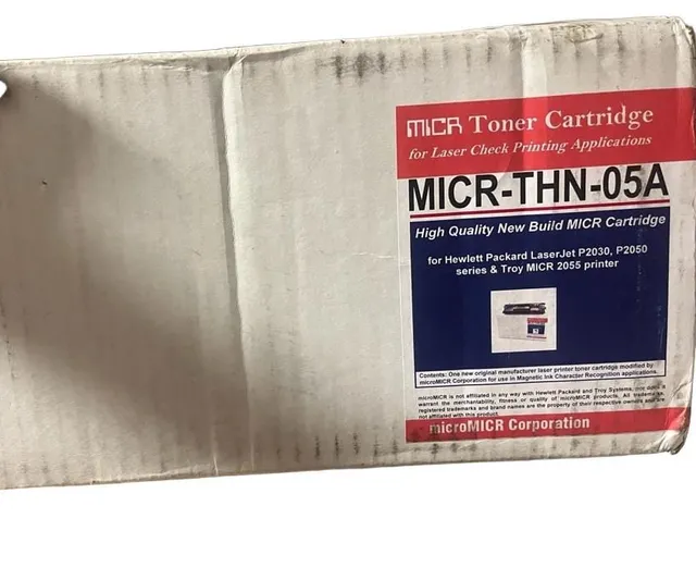 MicroMICR MICR Toner Cartridge MICR-THN-05A