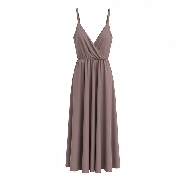 Unbranded Cami Maxi Dress Mauve