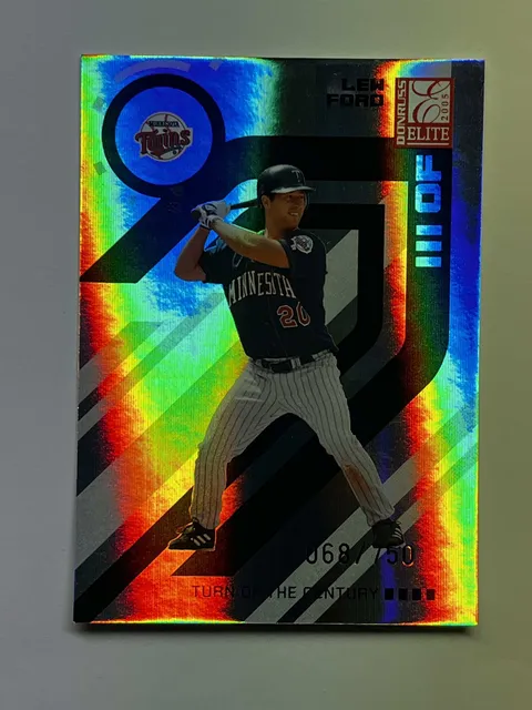 2005 Donruss Elite Turn of the Century Lew Ford #89 Holo /750 Minnesota Twins