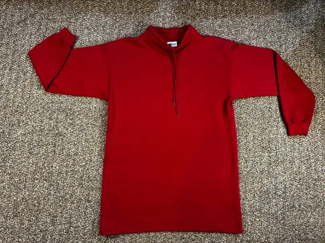 Pro Spirit Select Sweats Mock Neck Hoodie dress Red