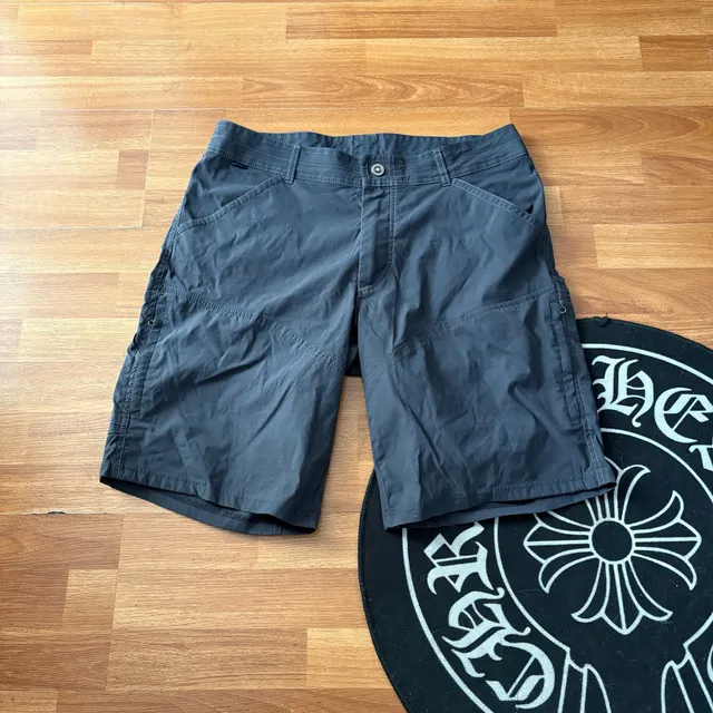 Kuhl Cargo Shorts Size 35 Gray Hiking Outdoor
