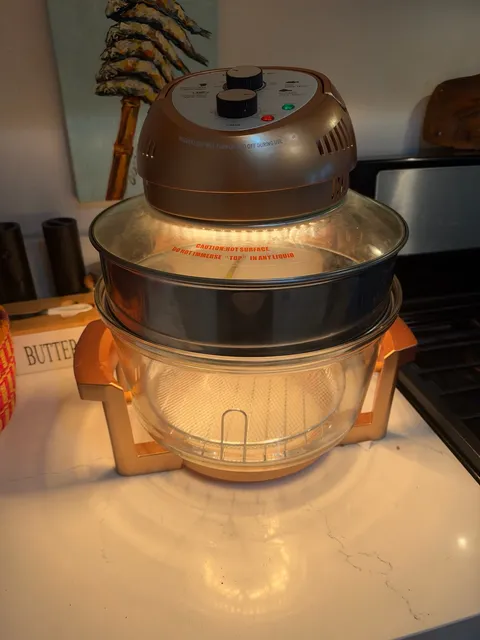 Big Boss Oil-Less Air Fryer Copper New