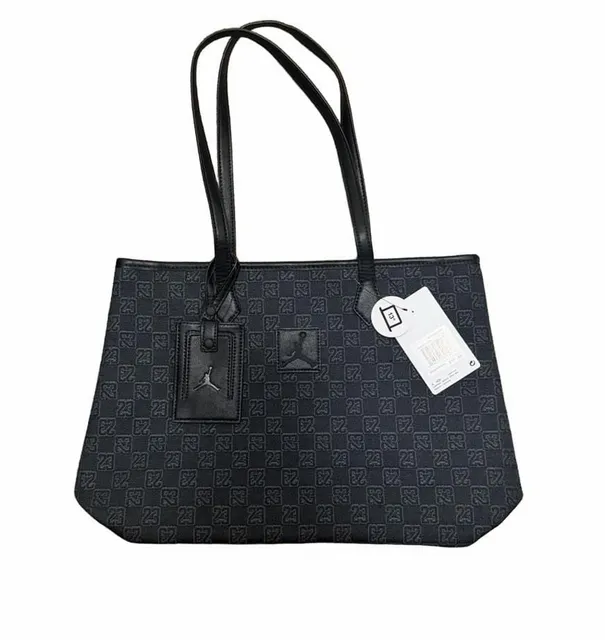Jordan Monogram Tote Bag Size M Black