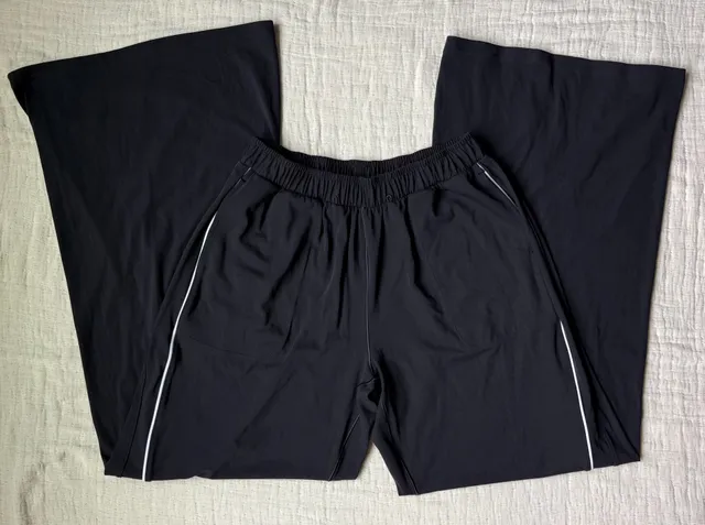 Offline By Aerie Real Me Track Trouser Size M Black