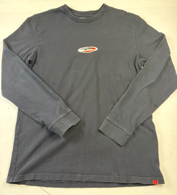 Quiksilver Griffin Colapinto Long Sleeve Shirt Black Size L (OF)