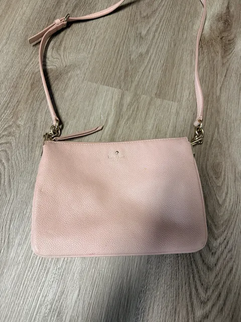 Kate Spade New York Pink Leather Crossbody Bag