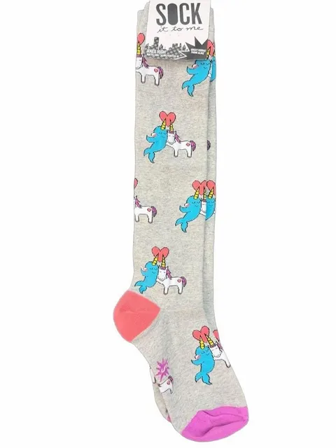 Sock It To Me Great Horns Think Alike Knee High Socks New