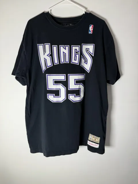 Mitchell & Ness Sacramento Kings 55 T-Shirt Black