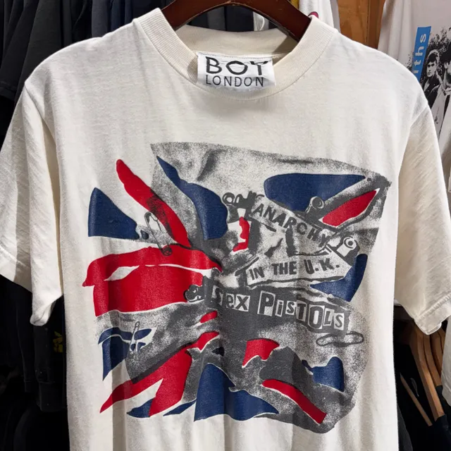 Boy London Sex Pistols Anarchy In The U.K. Graphic T-Shirt White Large