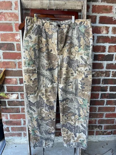 Liberty Camo Cargo Pants Size 38x32 Advantage Timber Hunting