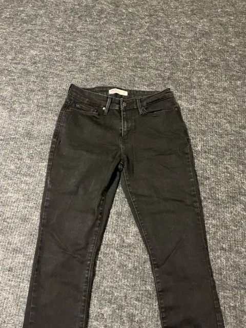 Signature By Levi Strauss & Co Mid-Rise Skinny Jeans Womens Size 26/26 Black