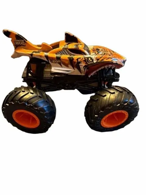 Hot Wheels Monster Trucks Tiger Shark Toy Vehicle