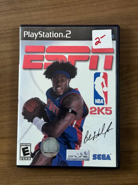 ESPN NBA 2K5 (Sony PlayStation 2, 2004) PS2 Complete CIB w/ Manual