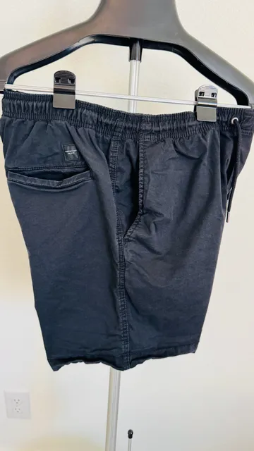 American Eagle Flex Pull-On Shorts Size M Black