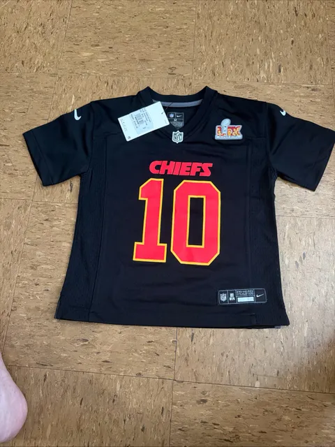 Nike Kansas City Chiefs Super Bowl Jersey Size M Black
