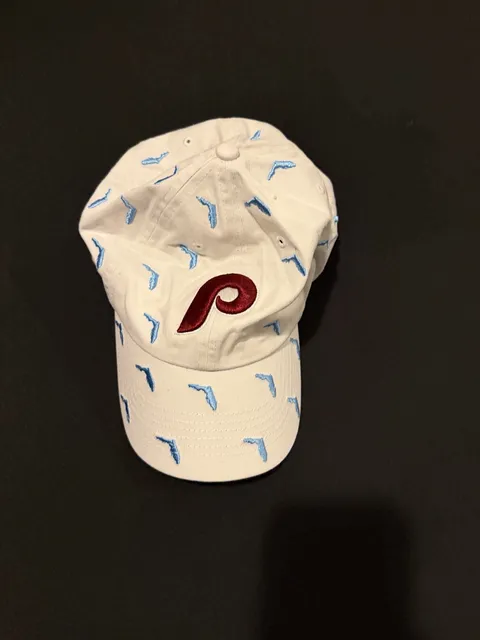 47 Brand Philadelphia Phillies Clean Up Hat White Florida