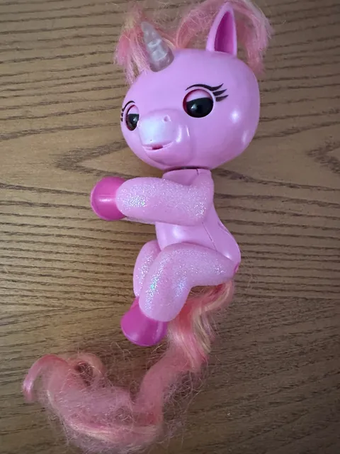 Pink Interactive Unicorn Electronic Toy Figure
