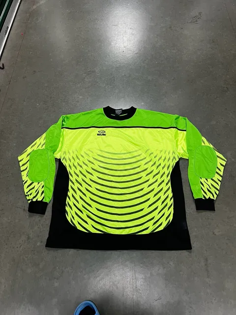 Kelme Goalkeeper Jersey Long Sleeve Neon Green Black L