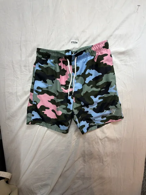 U.S. Polo Assn. Swim Trunks Size M Multicolor Camo
