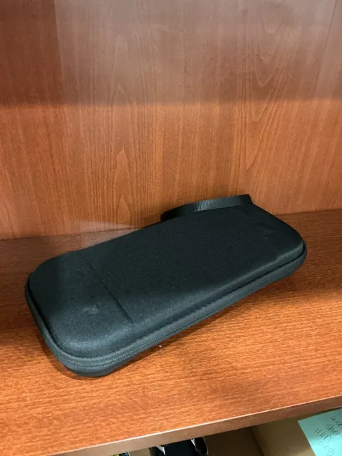 Nintendo Switch Carrying Case Black Hard Shell Travel Pouch #67