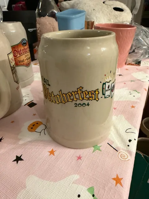 Vail Oktoberfest 2004 Ceramic Beer Stein