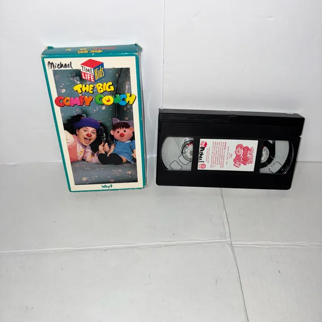 Time Life Kids The Big Comfy Couch Why? VHS Tape