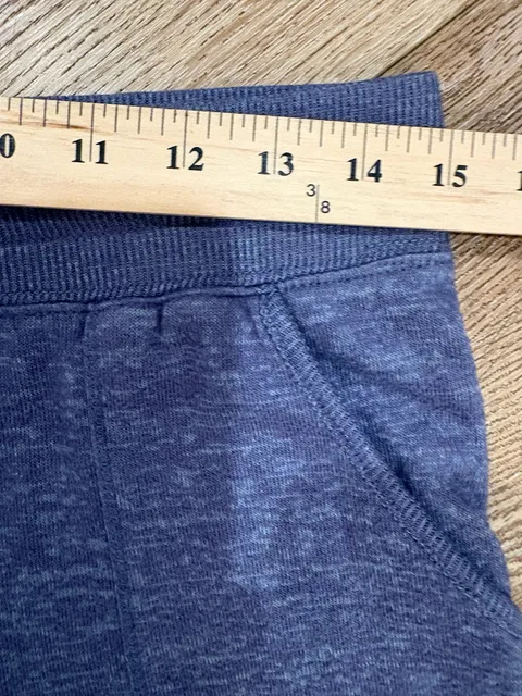 Garage Women’s M Blue Heathered Jogger Pants Y2K Athleisure Lounge Streetwear