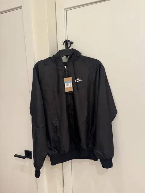 Nike Windrunner Jacket M TALL Black