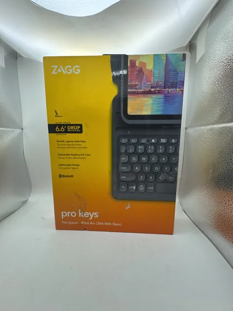 ZAGG Pro Keys Wireless Keyboard & Case for iPad Air (5th/4th Gen)