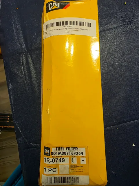 Caterpillar 1R-0749 Advanced High Efficiency Fuel Filter