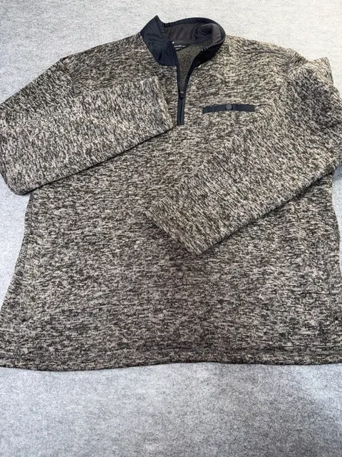 Eddie Bauer Men's Pullover Size XL 1/4 Zip Fleece Hiking Outdoors ...,