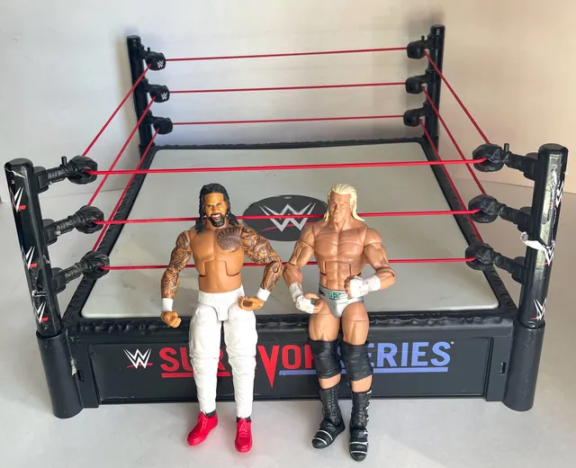 WWE Bloodline Rules Action Figure Playset With Ring And 2 Figures